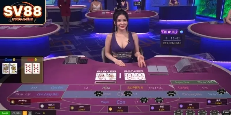 Baccarat trực tiếp